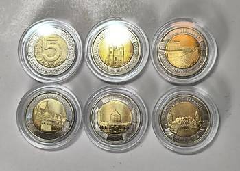 5zł z serii Odkryj Polskę 6szt. od 2018 - 2026r.