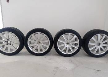 Alufelgi koła Omanyt 17 Letnie Zimowe Passat b8 r line R32 Gti 5x112