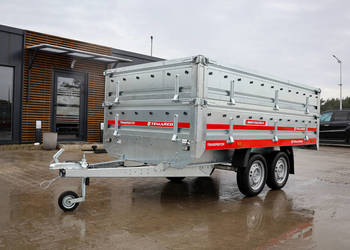 Przyczepa TEMARED TRANSPORTER 3015/2 burty BIS stalowe 40 cm