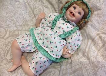 Stara Lalka Porcelanowa SHANNON Sygnowana