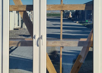 OKNA KacprzaK 140X136 OKNO Używane Plastikowe PCV