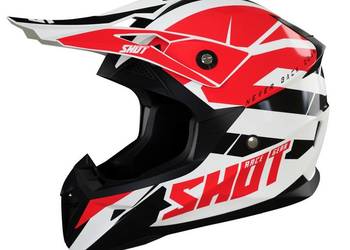 KASK+GOGLE CROSS SHOT REVENGE RED Rozm.S