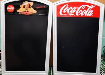 Sprzedam Kolekcjonerskie 2 Tablice Coca Cola Menu naścienne