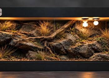 Terrarium od Egzo Systems dla agamy brodatej żółwia greckiego
