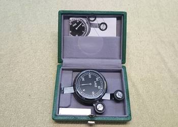 Miernik napięcia przędzy ZIVY - Szwajcaria. Zabytek techniki jak nowy.