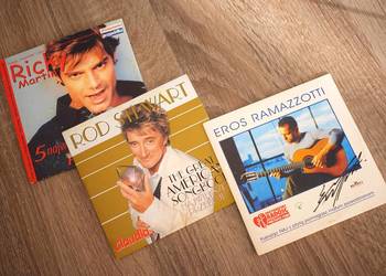 Ricky Martin , Rad Stewart , Eros Ramazzotti