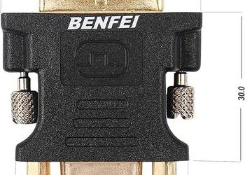 Adapter przejśćiówka D-SUB VGA DO DVI-I BENFEI