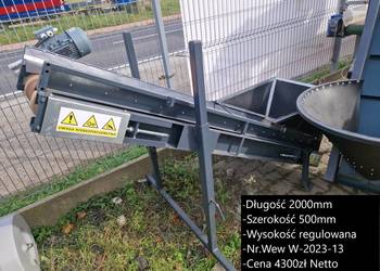 Przenośnik taśmowy, taśmociąg Taśma