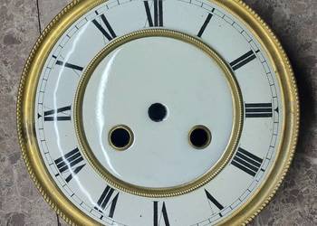 T152 Tarcza starego zegara ściennego 14,5cm 41/25,5 tzw porcelanka
