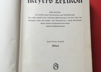 ( 63. ) Niemiecki Atlas Świata, Meyers ( 63. ) Niemiecki Atlas Świata, Meyers