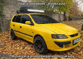 Mitsubishi Space Star - mikro-kamper, Webasto, klima, niski przebieg