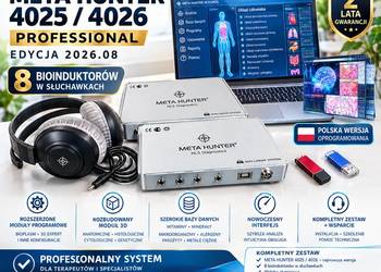 HUNTER 4025 -Professional 2x mocniejsza.8 czujników w słuchawkach