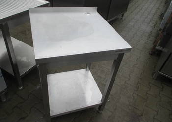 Stół Gastronomiczny Z Półką Przyścienny 60/60/85