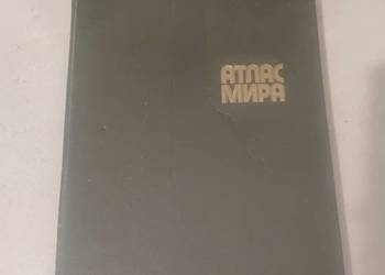 Atlas Mira-Atlas świata Moskwa 1988r.