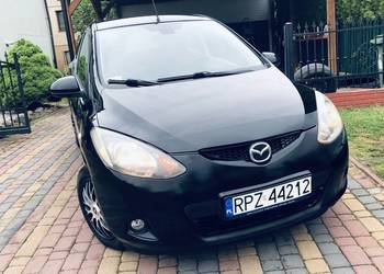 Mazda 2 II / Turbo Diesel / Czarny / Zwinny / ekonomiczny