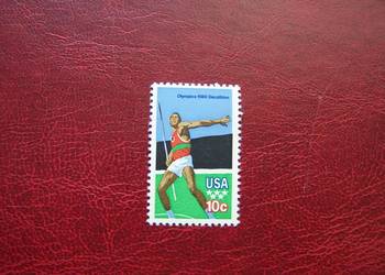 USA 1979 MNH Mi. 1395 Sport Olimpiada Moskwa 80