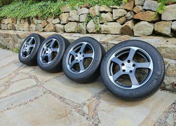 Alufelgi 16 5x112 opony letnie 205/55R16 Audi VW Seat Skoda Mercedes