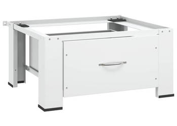 Podest pod pralkę z szufladą biały WM-50448