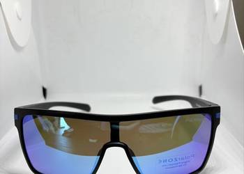 Sportowe lustrzane niebieskie okulary z polaryzacją UV400 Polarzone