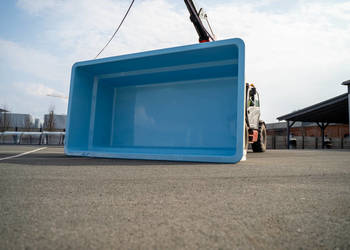 PROMOCJA Basen ogrodowy gotowy wkopywany ZESTAW4,5x2,4