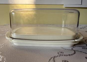 Maselnica Plastikowa z Przezroczystą Pokrywą Made in Switzerland Pojemnik