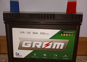 Akumulator Grom U1R 12V 30Ah P+