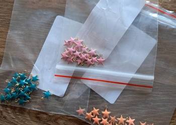 60 szt nowych gwiazdek do robienia biżuterii