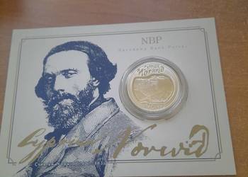 Moneta srebrna "Cyprian Kamil Norwid" 10 zł z 2013 r.