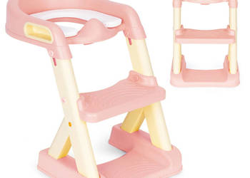 Nakładka na toaletę ze schodkami drabinką dla dzieci ECOTOYS