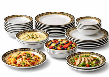 249 zł Zestaw obiadowy Versace  24 elementy na 6 osób