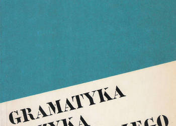 Gramatyka języka francuskiego - J. Terech, Z. Terech.