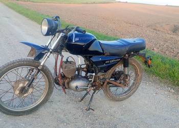 Motocykl z silnikiem Wsk 125