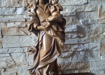 Rzeźba z drewna, Matka Boża z Dzieciątkiem