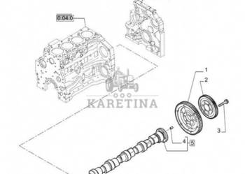 New Holland T6010 T6090 T6070 T7230 Koło zębate 2855146