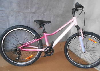 Rower dla dziewczynki 24" lekki alu .MTB