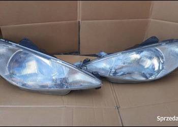 Reflektor lampa przód lewa prawa peugeot 206 oe