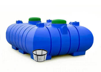 ZBIORNIK NA WODĘ DESZCZOWĄ 4000L Z FILTREM SIATKOWYM