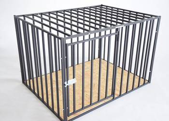Klatka dla psa kennelowa pokojowa transporter stalowy kojec
