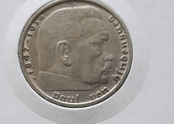 2 Marki Paul von Hindenburg 1939 r. men. B - nr 1