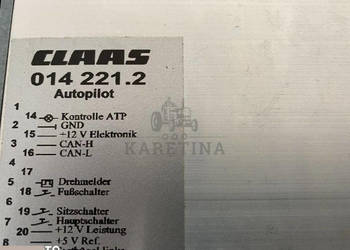 Claas AutoPilot Moduł 014 221.2
