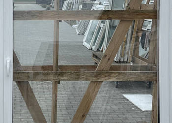 OKNA KacprzaK 148X143 OKNO Używane Plastikowe PCV