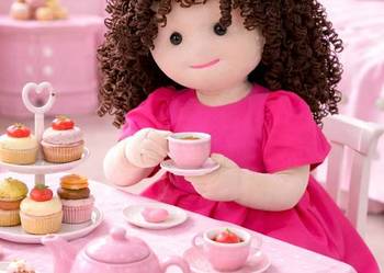 Lalka szmacianka przytulanka