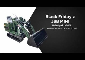 Mini Ładowarka gąsienicowa MS-TL113 JSB - Nowa 2025
