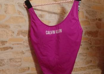 (40/L) Calvin Klein/ Ekskluzywny, jednoczęściowy strój kąpielowy z Londynu