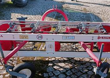 PRZETRZĄSACZO - ZGRABIARKA PASOWO-PALC.OSA