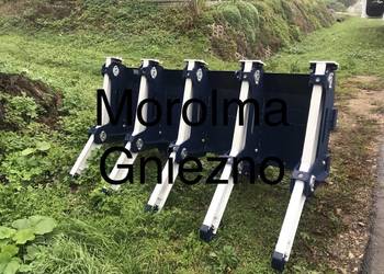 Zgrabiarka do gałęzi brona leśna FK MACHINERY grabie do lasu