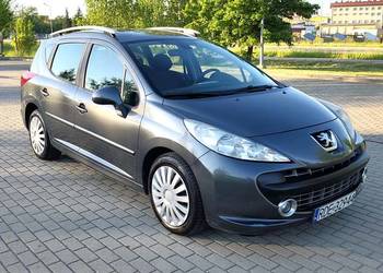 Peugeot 207 2008r 1.6 HDI Klimatyzacja Panorama Bardzo Oszczędny