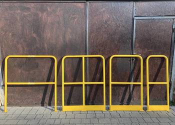 Bariery barierki ochronne przemysłowe magazynowe metalowe