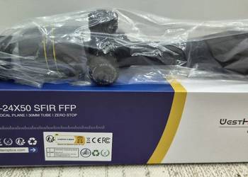 Nowa Luneta Celownicza WestHunter HD-N 6-24x50 SFIR FFP Gen 2 (Nowa Wersja)