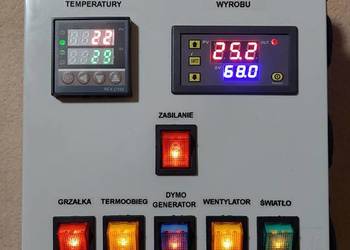 *Sterownik Temperatury z temperaturą wyrobu do wędzarni elektrycznej *